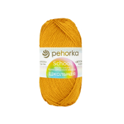 Школьная (100% акрил) 50гр. 150м №012 желток