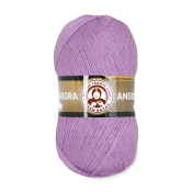 Angora (80% акрил + 10% меринос + 10% мохер) 100гр. 550м. №056 Сиреневый