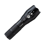 Фонарь Космос KosAL_5W, Q5 LED 5W, 400lm, металл, чёрный (3xR03/1x18650)