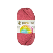 Школьная (100% акрил) 50гр. 150м №351 св. коралл