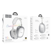 Наушники HOCO W55 Bluetooth 5.4, беспроводные, полноразмерные, с микрофоном, серебро
