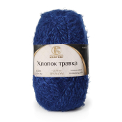 Хлопок травка (65% хлопок+35% полиамид) 100гр., 220 м, №019 василёк