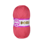 Dora (100% акрил) 100гр. 240м. №002 Маковый