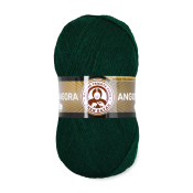 Angora (80% акрил + 10% меринос + 10% мохер) 100гр. 550м. №088 Темно зеленый