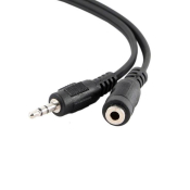 Кабель аудио 5BITES Jack3,5 - Jack3,5, M-F, 1,0м (AC35J-010F)