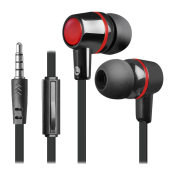 Наушники DEFENDER Pulse 428 внутриканальные, с микрофоном, черные