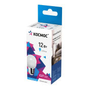 Лампа э/сб КОСМОС LED 12W E27 4500К 1070лм шар