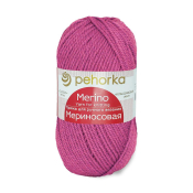Мериносовая  (50% меринос+50% акрил) 100гр. 200м №040 цикламен