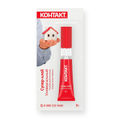 Клей супер "Контакт" 3 г., блистер 12 шт.