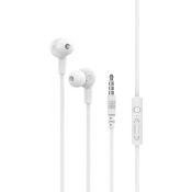 Наушники BOROFONE BM37, внутриканальные, с микрофоном, белые