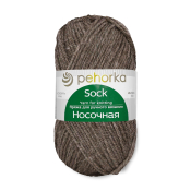 Носочная (50% шерсть + 50% акрил) 100гр. 200м №165 тёмно-бежевый