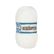 Kristal (100% акрил) 100г. 450м. №111 Белый