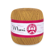 Maxi (100% хлопок) 100гр. 565м. №6340 Темно горчичный