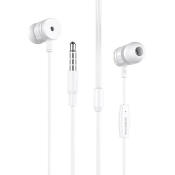 Наушники BOROFONE BM31, внутриканальные, с микрофоном, белые