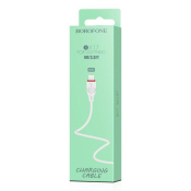 Кабель BOROFONE BX17 Lightning, 1,0м, белый
