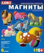 М-021 Фигурки на магнитах "Пони"