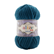 Velluto (100% микрополиэстер) 100г. 68м. №646 петроль