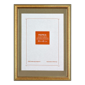 Фоторамка 30x40 Пластик RP  296 золото