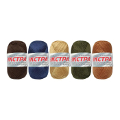 Экстра (100% полипропилен) 50гр. 245м. Калейдоскоп цветов
