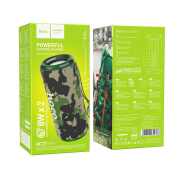 Колонка портативная Bluetooth HOCO HC27, 2x8W, v5.4, USB, MicroSD, FM, TWS, камуфляж
