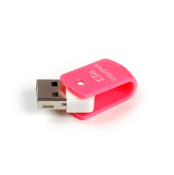 КартРидер SMARTBUY SBR-706-P для Micro SD, розовый