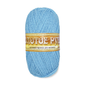 Нежность пуховая (60% акрил + 40% козий пух) 100гр. 230м. №06 голубой