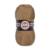 Merino Gold (49% шерсть меринос + 51% акрил) 100гр. 400м. №099 Темно бежевый