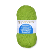 Кроссбред Бразилии (50% меринос + 50% акрил) 100гр. 500м №382 яркая саванна