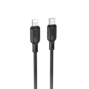 Кабель BOROFONE BX113 Type-C - Lightning, PD27W, силикон, 3,0м, черный