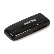 КартРидер SMARTBUY SBR-705-К USB 3.0 для SD, MicroSD, черный