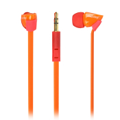 Наушники SMARTBUY SBE-7240 Techna внутриканальные, красно-оранжевые