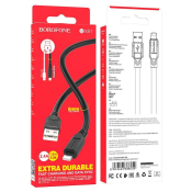 Кабель BOROFONE BX81 Lightning, 1,0м, чёрный
