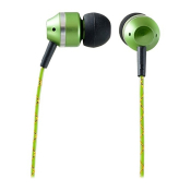 Наушники PERFEO Tangle внутриканальные, зелёные