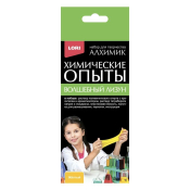 Оп-087 Химические опыты "Волшебный лизун" Желтый