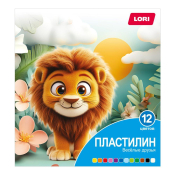 Плф-007 Пластилин Funny Friends, 12 цветов по 15 гр.