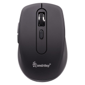 Мышь SMARTBUY SBM-611AG-K, беспроводная, USB, 1600dpi, бесшумная, 6 кнопок, чёрная