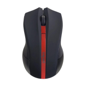 Мышь PERFEO Vertex, беспроводная, USB, 1000dpi, черно-красная (A4779)