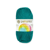 Школьная (100% акрил) 50гр. 150м №335 изумруд