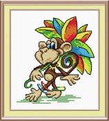 Набор для вышивания Жар-Птица "На карнавал!" М-008 (15*10см)