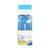 Наушники AUDIO ENERGY ZY-6611A внутриканальные, бело-синие