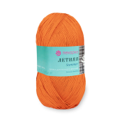 Летняя (100% мерсеризованный хлопок) 100гр. 330м №186 манго