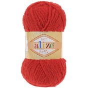 Softy (100% микрополиэстер) 50гр. 115м. №056 красный