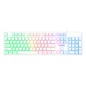 Клавиатура SMARTBUY SBK-251U-W, USB, с подсветкой, мультимедийная, тонкая, белая