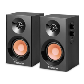 Колонки DEFENDER Aurora S12, 2x6W, Bass, черные