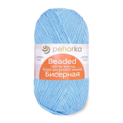 Бисерная (100% объёмный акрил) 100гр. 450м №005 голубой