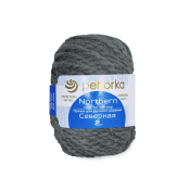 Северная (30% ангора + 30% полутонкая шерсть + 40% высокообъемный акрил) 50гр. 50м №035 маренго