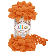 Puffy (100% микрополиэстер) 100г. 9,2м. №336 оранжевый