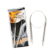 Спицы для вязания круговые на тросике Maxwell D=8,0мм, 60см, металл