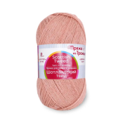 Шотландский твид (100% шерсть) 100гр. 360м. №1604 карамельный меланж Шотландский твид (100% шерсть) 100гр. 360м. №1604 карамельный меланж