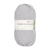 Пехорская шапка (85% меринос + 15% высокообъемный акрил) 100гр. 200м №008 св.серый